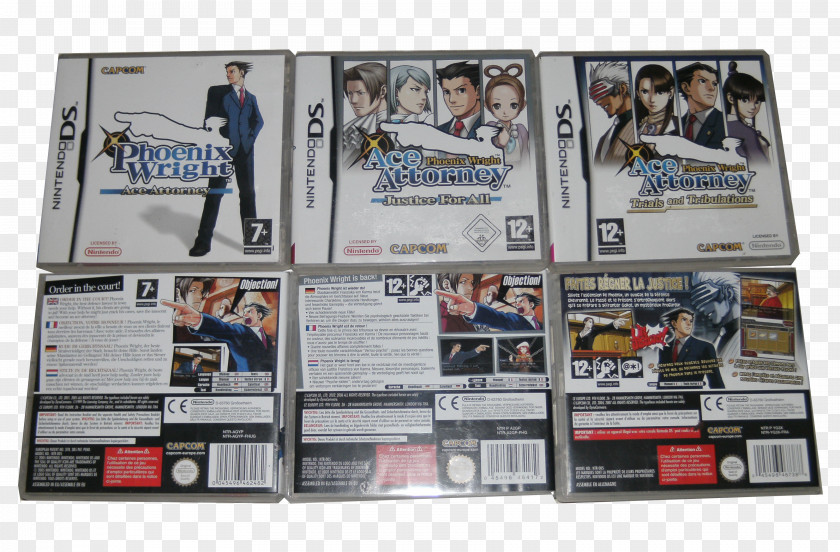 Phoenix Wright: Ace Attorney − Justice For All Trials And Tribulations Nintendo DS Capcom Electronics PNG