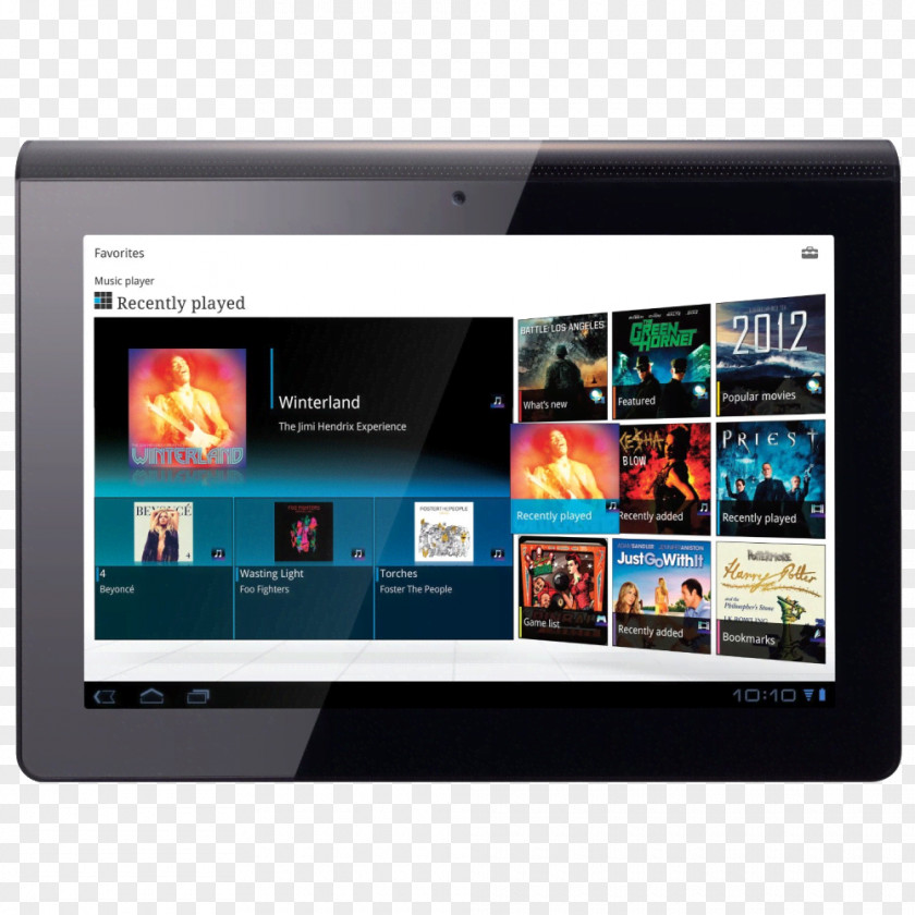 Sony Tablet S Xperia Z Blu-ray Disc Reader PNG