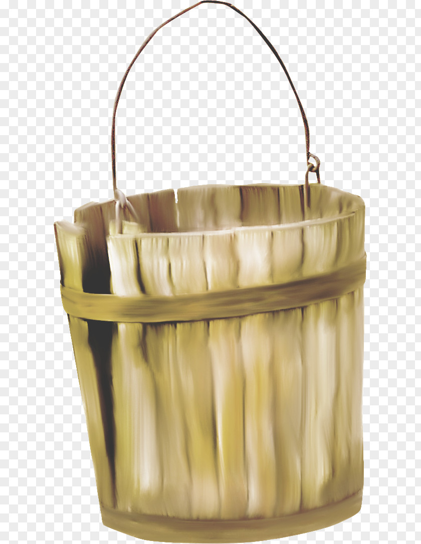 Water Basket Barrel Wood Bucket PNG
