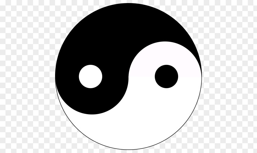 Yin Yang And Symbol Clip Art PNG