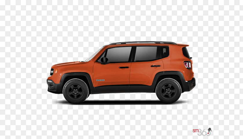 2016 Jeep Renegade Sport Mini Utility Vehicle Car PNG