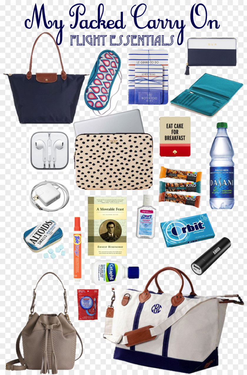 Airplane Europe Travel Handbag PNG