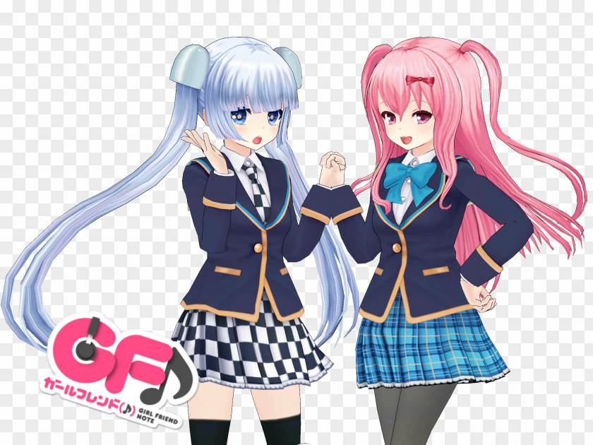 Kanna Kamui TERA メゾンドクチュール MikuMikuDance Self Model School Uniform PNG