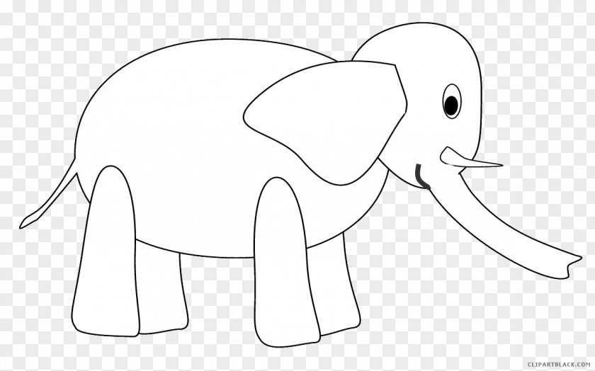 Elephant Outline Indian African Clip Art /m/02csf Drawing PNG