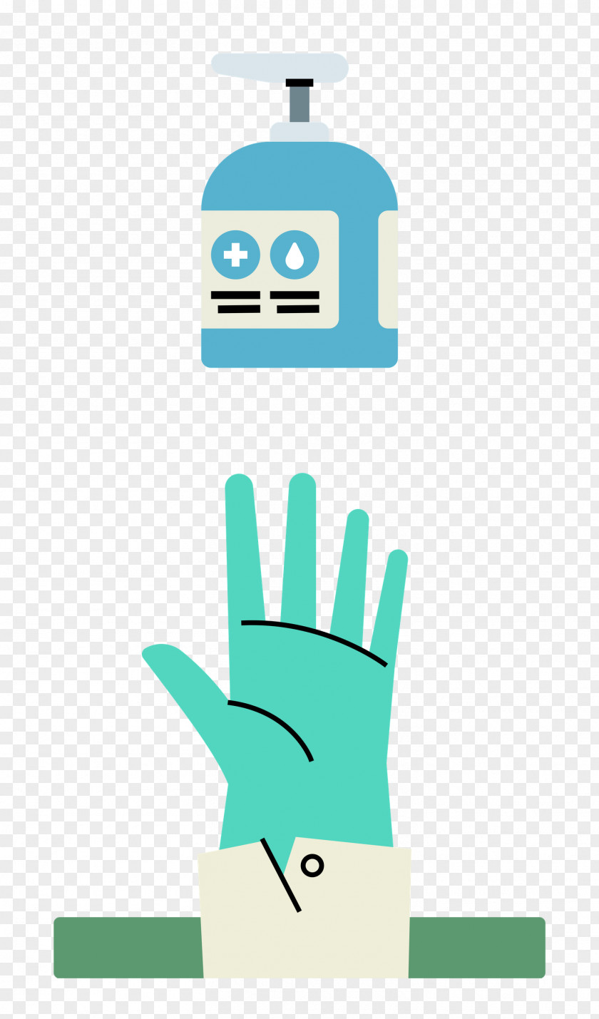 Gel Soap Hand PNG