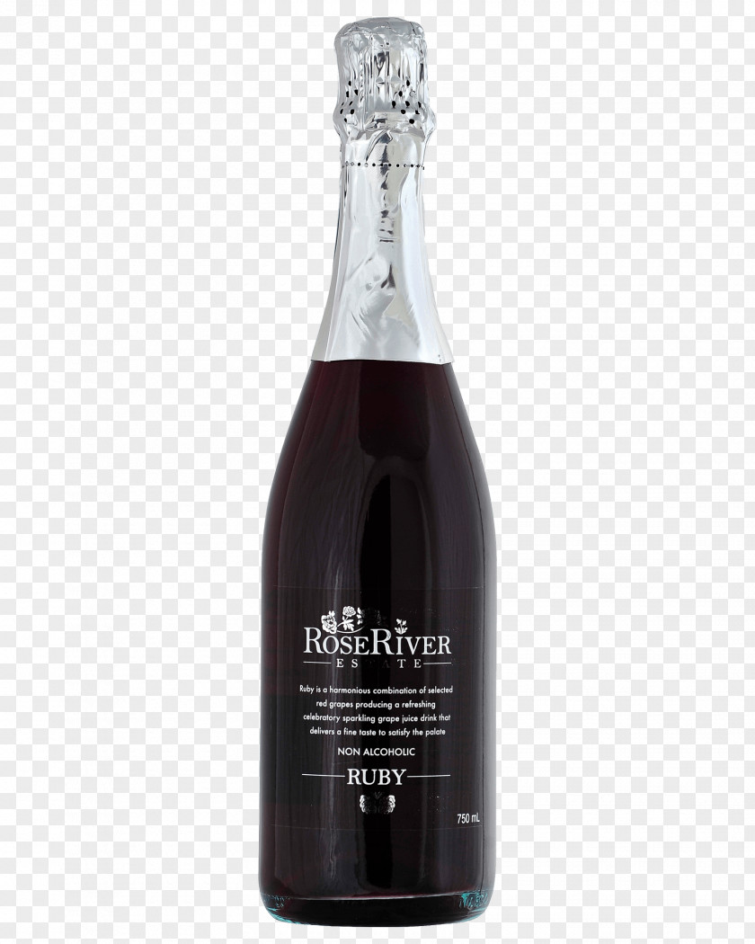 Grape Juice Champagne Dessert Wine Glass Bottle PNG