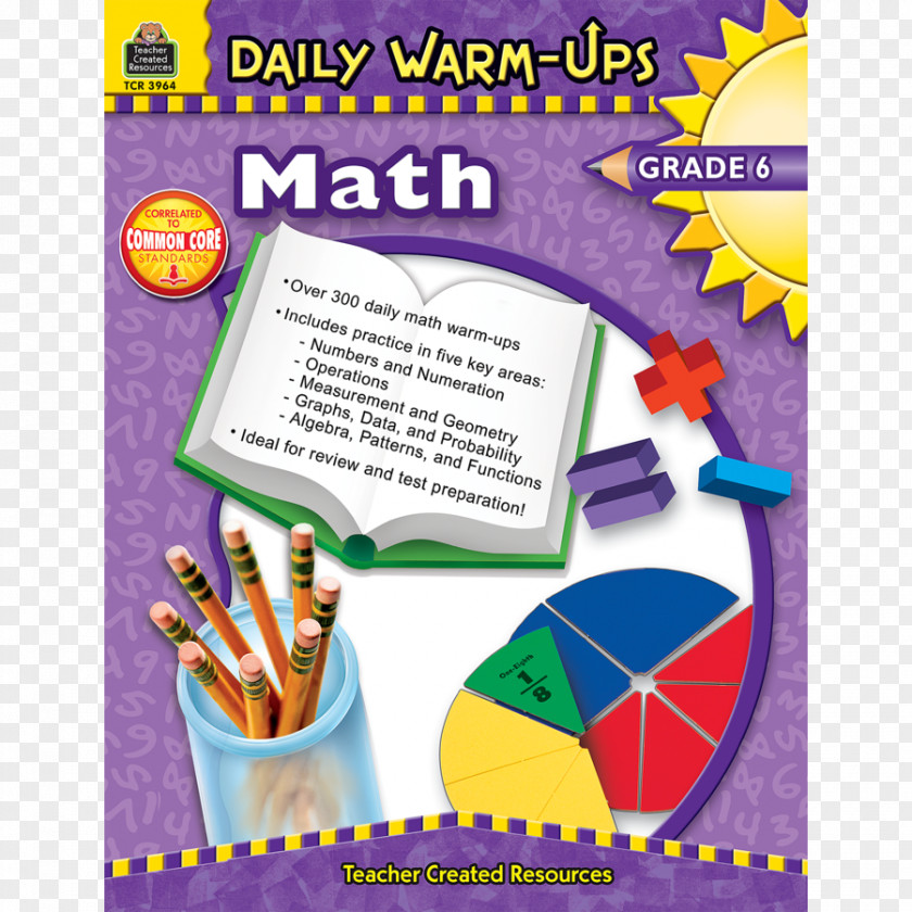Mathematics Math, Grade 3 Daily Warm-Ups 5 6 Sixth PNG