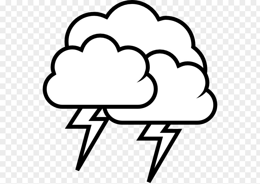 Severe Cliparts Thunderstorm Cloud Rain Clip Art PNG
