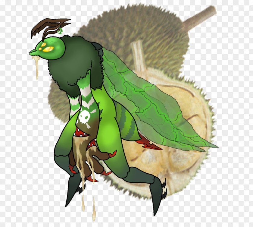Durian Art Reptile Legendary Creature Animated Cartoon PNG