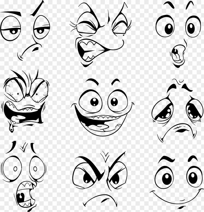 Face Vector Graphics Facial Expression Drawing PNG