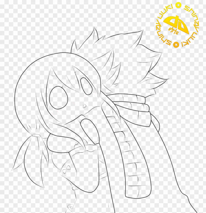 Fairy Tail Natsu Dragneel Drawing Line Art Image PNG