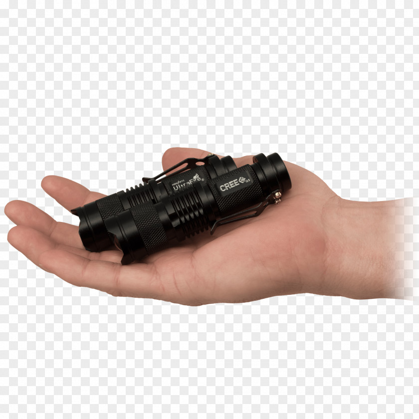 Military LED Flashlights Flashlight Product Finger PNG