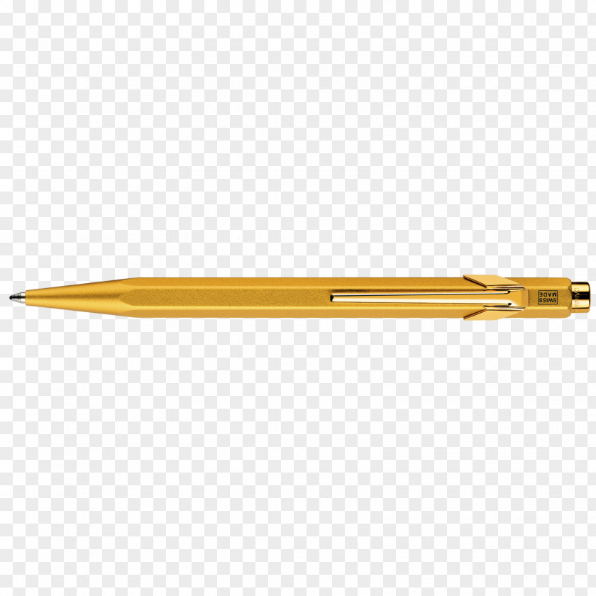 Pen Image Ballpoint Yellow Angle PNG