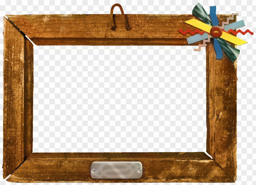 Picture Frame Rectangle Wood Background PNG