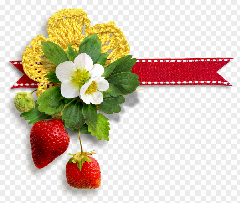 Strawberry Flowers Musk PNG