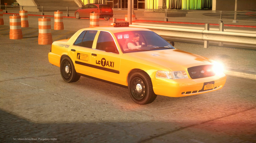 Taxi Ford Crown Victoria Police Interceptor Car New York City Department Yellow Cab PNG