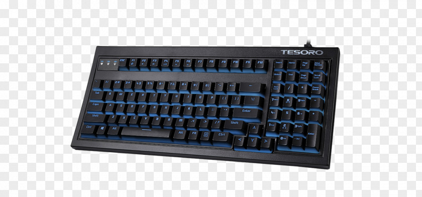 Computer Keyboard TESORO Gaming Tacens MKHA1 PRO Backlighted Black Lenovo ThinkPad Compact Wireless Inland 70117 PNG