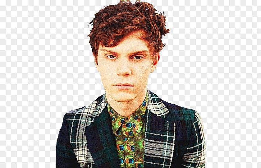 Actor Evan Peters American Horror Story Quicksilver Tate Langdon Violet Harmon PNG