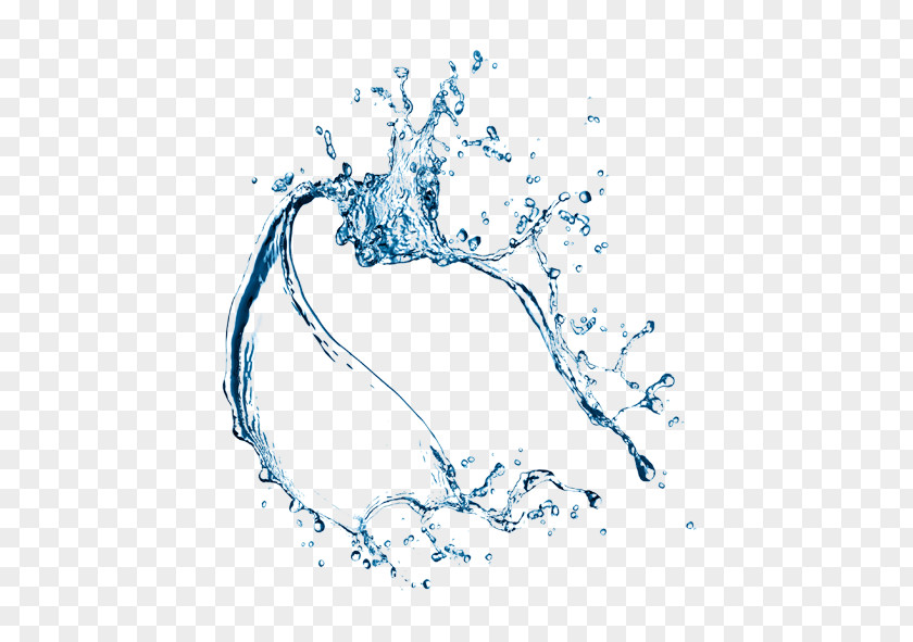 Blue Water Drop PNG