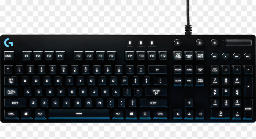 Computer Mouse Keyboard Gaming Keypad Logitech G810 Orion Spectrum PNG