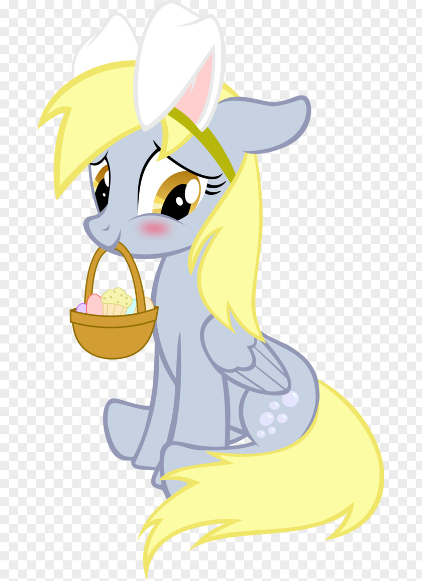 Easter Derpy Hooves My Little Pony Bunny PNG