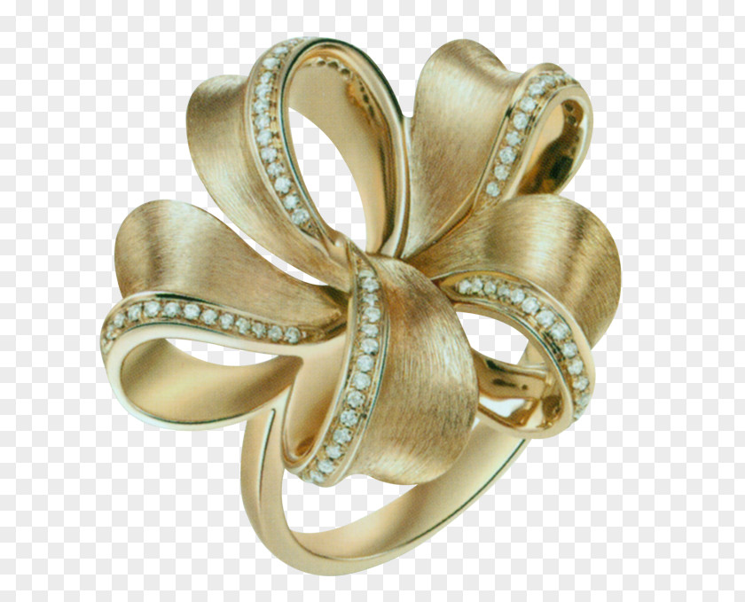 Fine Jewelry Gold Diamond Flower Ring Gemological Institute Of America Jewellery PNG