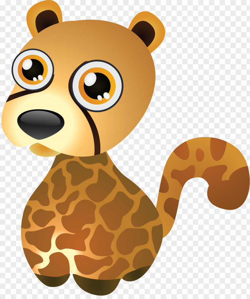Leopard Cartoon Animal Clip Art PNG
