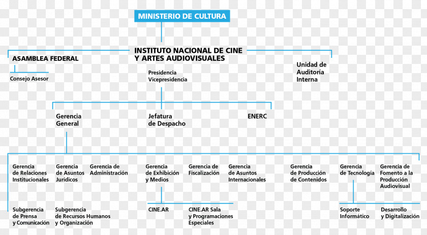 Organizational Chart Cinematography National Institute Of Cinema And Audiovisual Arts PNG