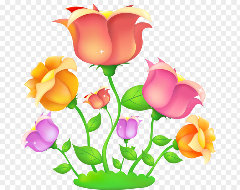 Rose Flower Drawing Clip Art PNG
