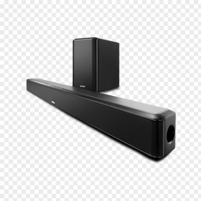 Soundbar Home Theater Systems Denon DHT-S514 Subwoofer PNG