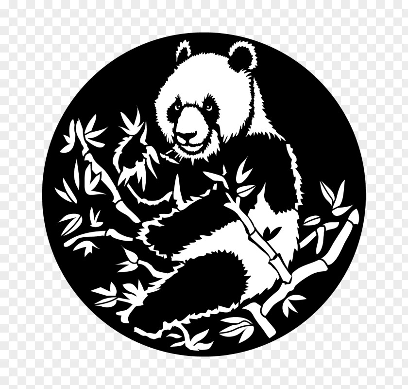 Stagecraft Graphic Bear Giant Panda Gobo Lighting PNG