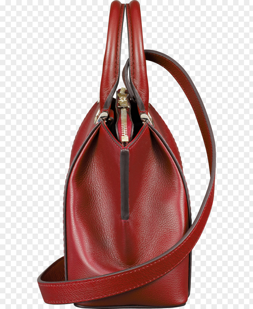 Bag Model Handbag Leather Red Cartier PNG