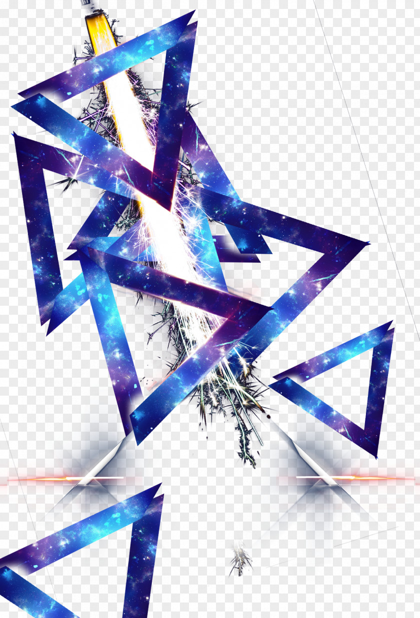 Cool Metal Triangle PNG