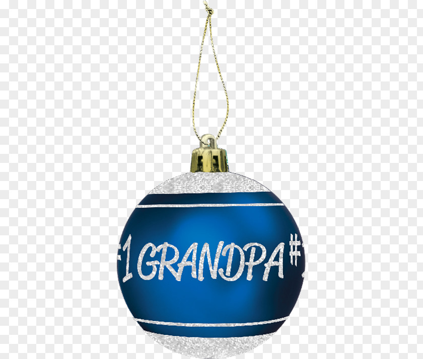 Gifts Grandpa Christmas Ornament Cobalt Blue Day PNG