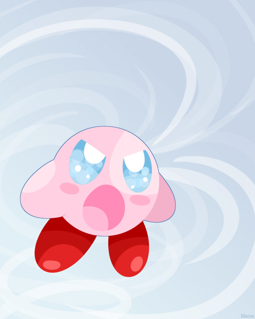 Kirby Digital Art Drawing DeviantArt PNG