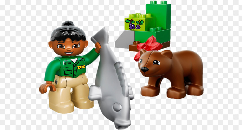 Lego Tractor Toys LEGO 10576 Zookeeper Toy Duplo LEGOVille : Police Bike (5679) 2304 DUPLO Baseplate PNG