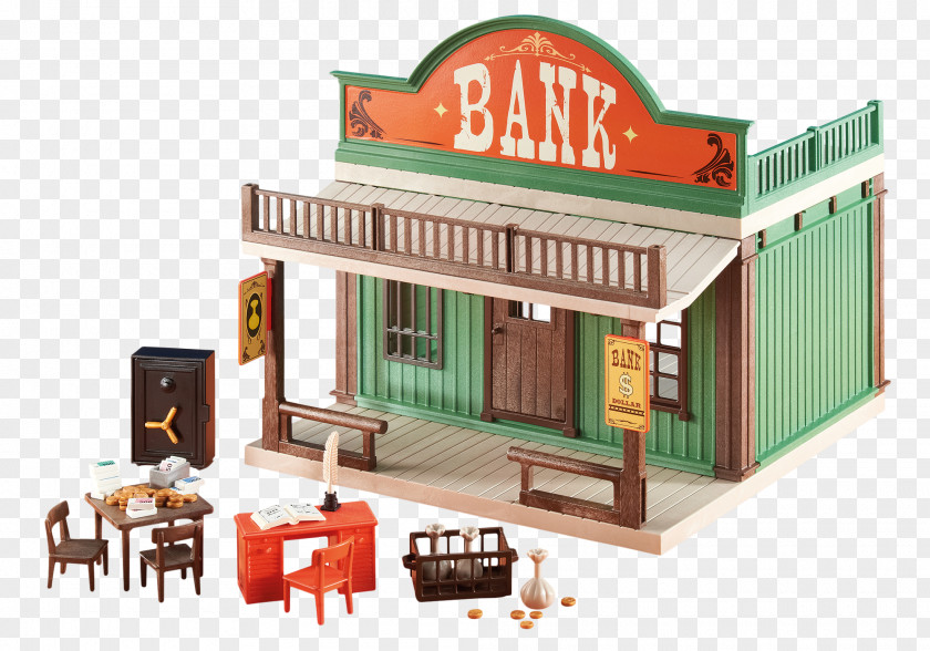 Toy Playmobil Cowboy EBay Bank PNG