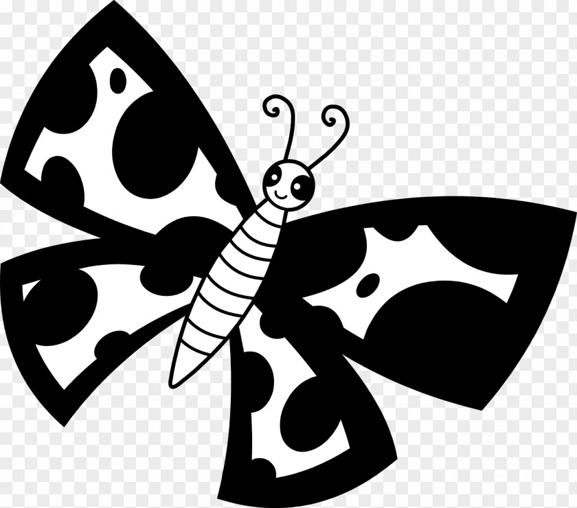 White Cartoon Cliparts Monarch Butterfly Black And Clip Art PNG