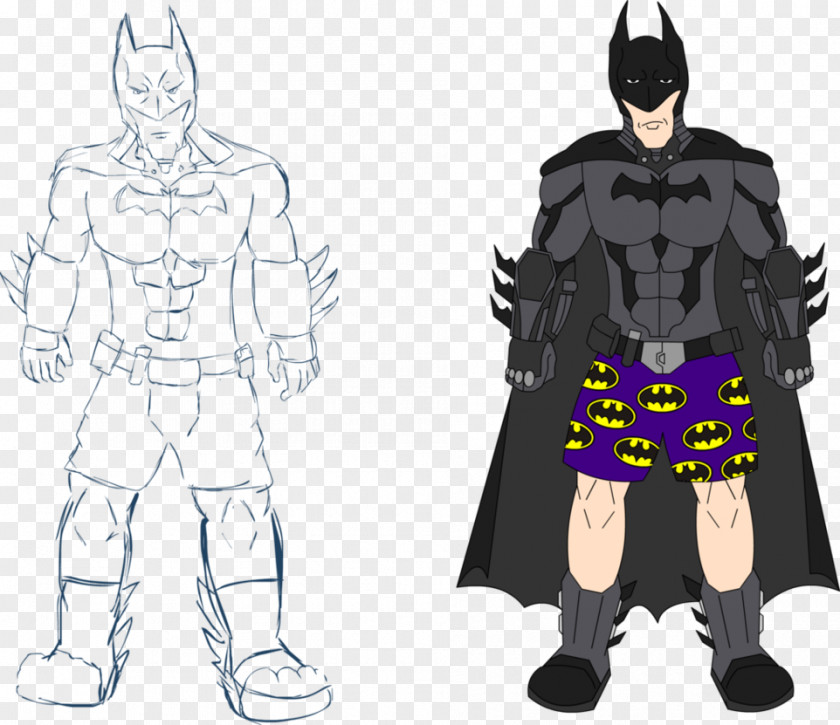 Batman Arkham Origins Fan Art Clothing Quick, Draw! Character Robe PNG