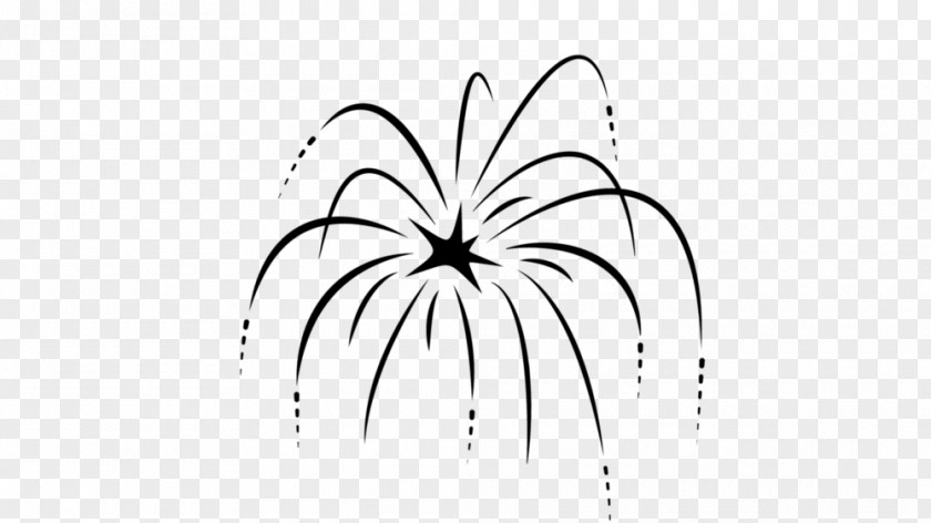 Beautiful Fireworks Drawing Butterfly PNG