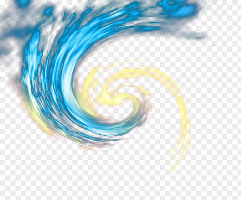 Blue Water Whirlpool Close-up Sky Organism Wallpaper PNG