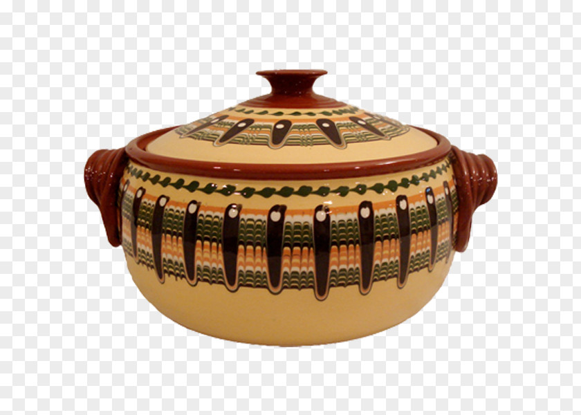 Ceramic Pottery Tableware Casserole Lid PNG