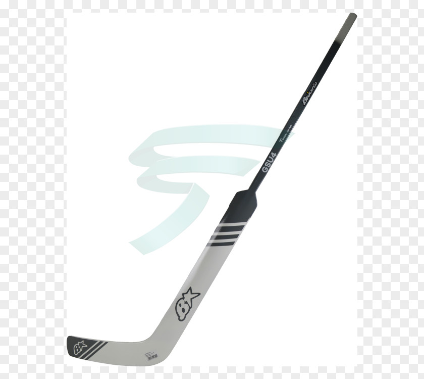 GOALIE STICK Ice Hockey Stick Sticks White Red Goaltender PNG