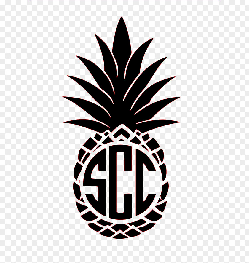 Pineapple Wall Decal Cutter Decorative Arts PNG