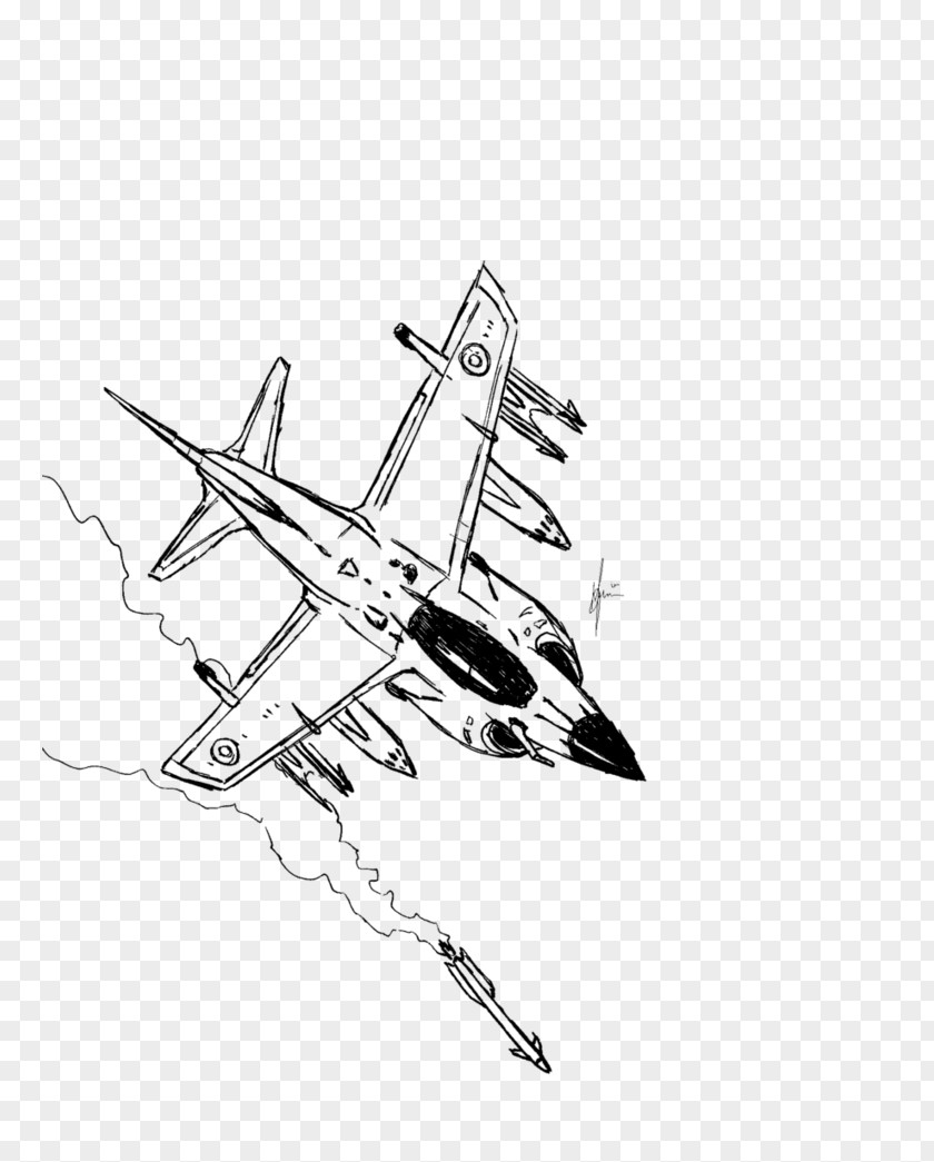 Plane Sketch Airplane British Aerospace Sea Harrier Aircraft II Jump Jet PNG