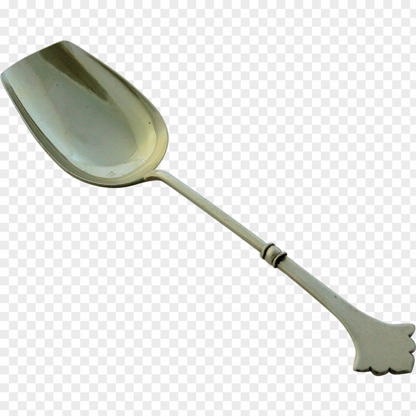 Shovel Sugar Spoon Cutlery Silver PNG