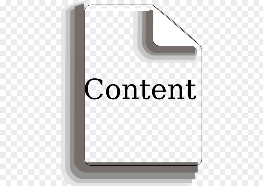 Content Cliparts Table Of Contents Download Clip Art PNG