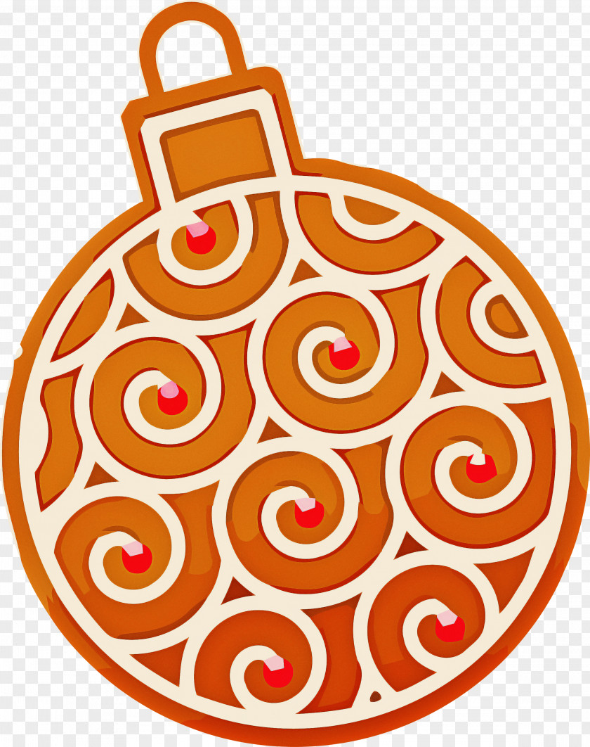 Gingerbread Christmas Ornament PNG