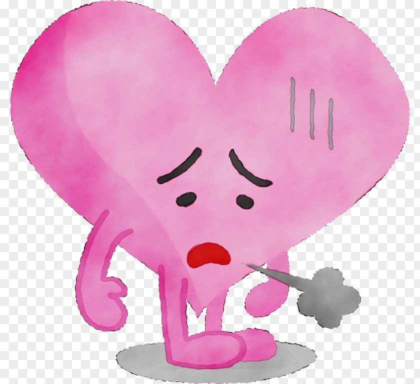Heart Cartoon Pink Love Animal Figure PNG