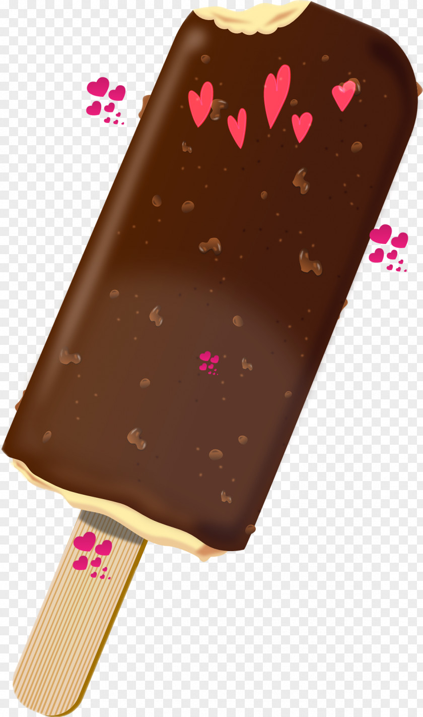 Ice Cream Chocolate Pop Sundae PNG